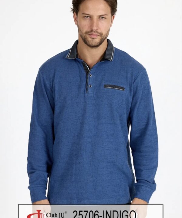 ❤️ Polo Réf. 25706 Indigo - Club Ju