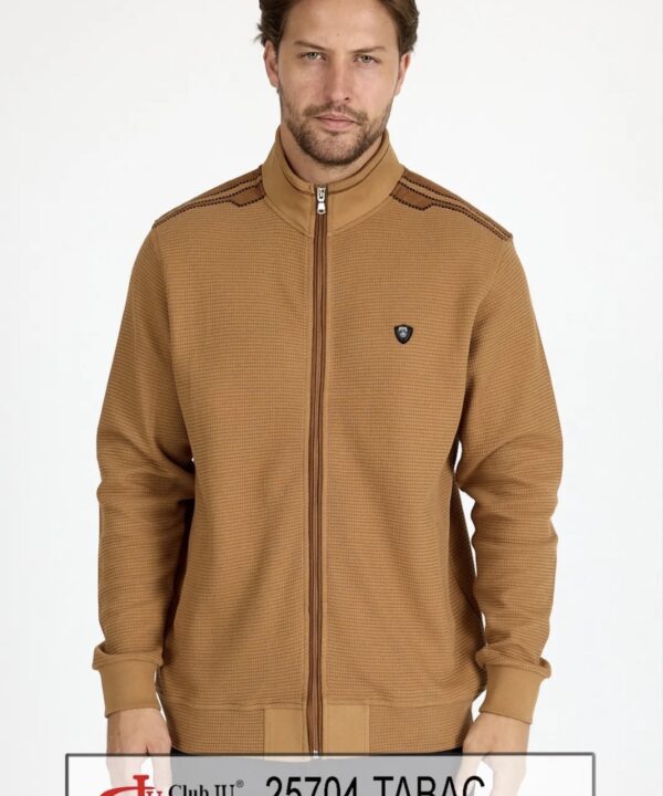 Gilet Réf. 25704 Tabac - Club Ju