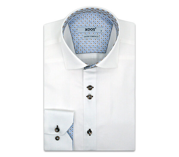 Chemise « red complex » blanche - Xoos