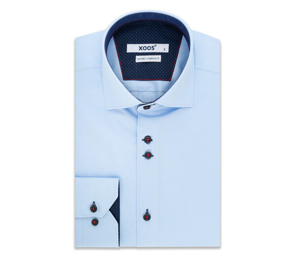 Chemise « red complex » ciel - Xoos