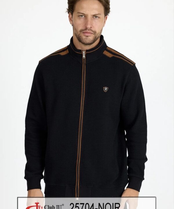 Gilet Réf. 25704 Noir - Club Ju