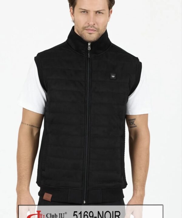 Veste sans manches Réf. 5169 Noir - Club Ju