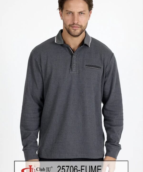 Polo Réf. 25706 Anthracite - Club Ju
