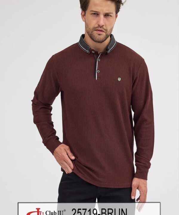 ❤️ Polo Réf. 25719 Brun - Club Ju
