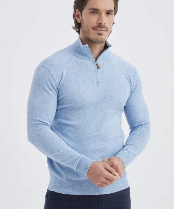 Pull Charly Bleu ciel - Yves Enzo