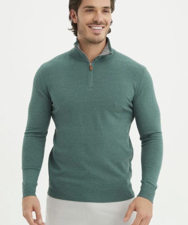 Pull Charly Menthe - Yves Enzo