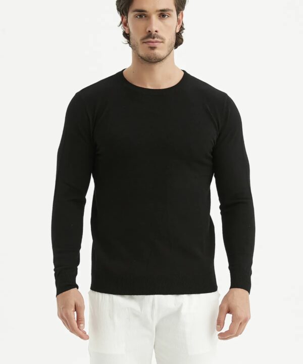 Pull Ronald Noir - Yves Enzo