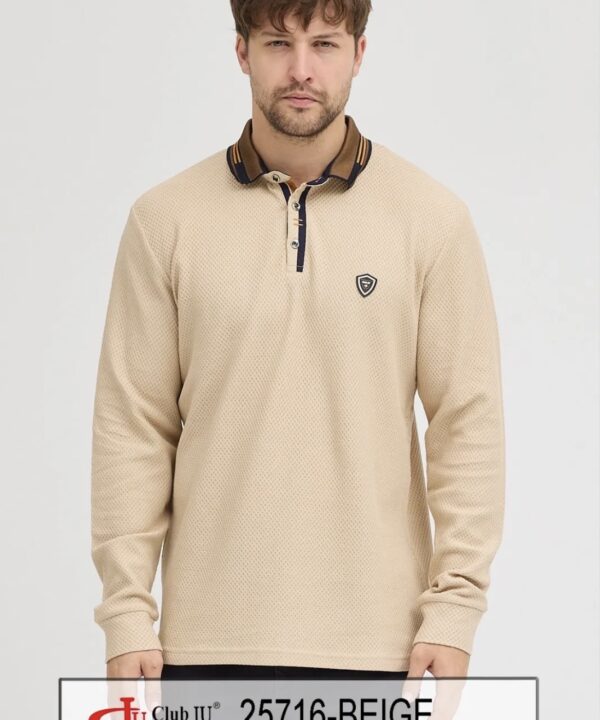 Polo Réf. 25716 Beige - Club Ju