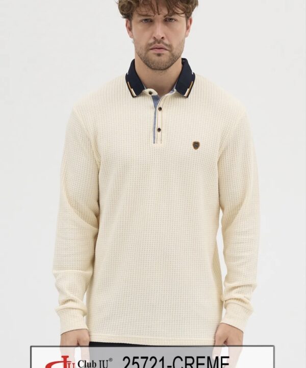 Polo Réf. 25721 Crème - Club Ju