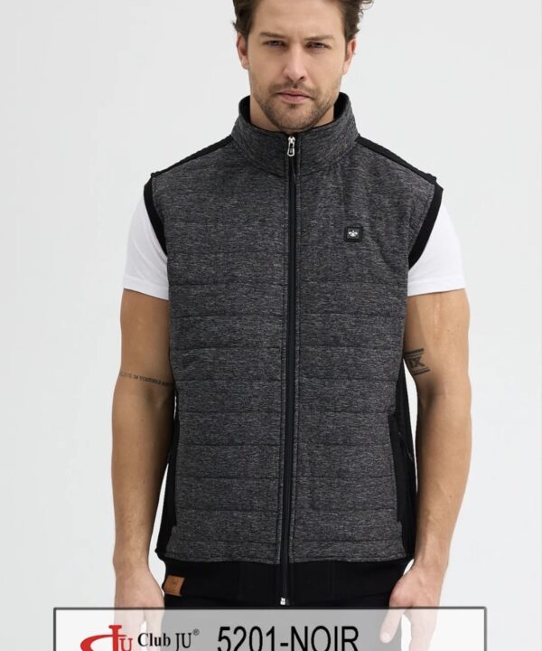 Veste sans manches Réf. 5201 Noir - Club Ju