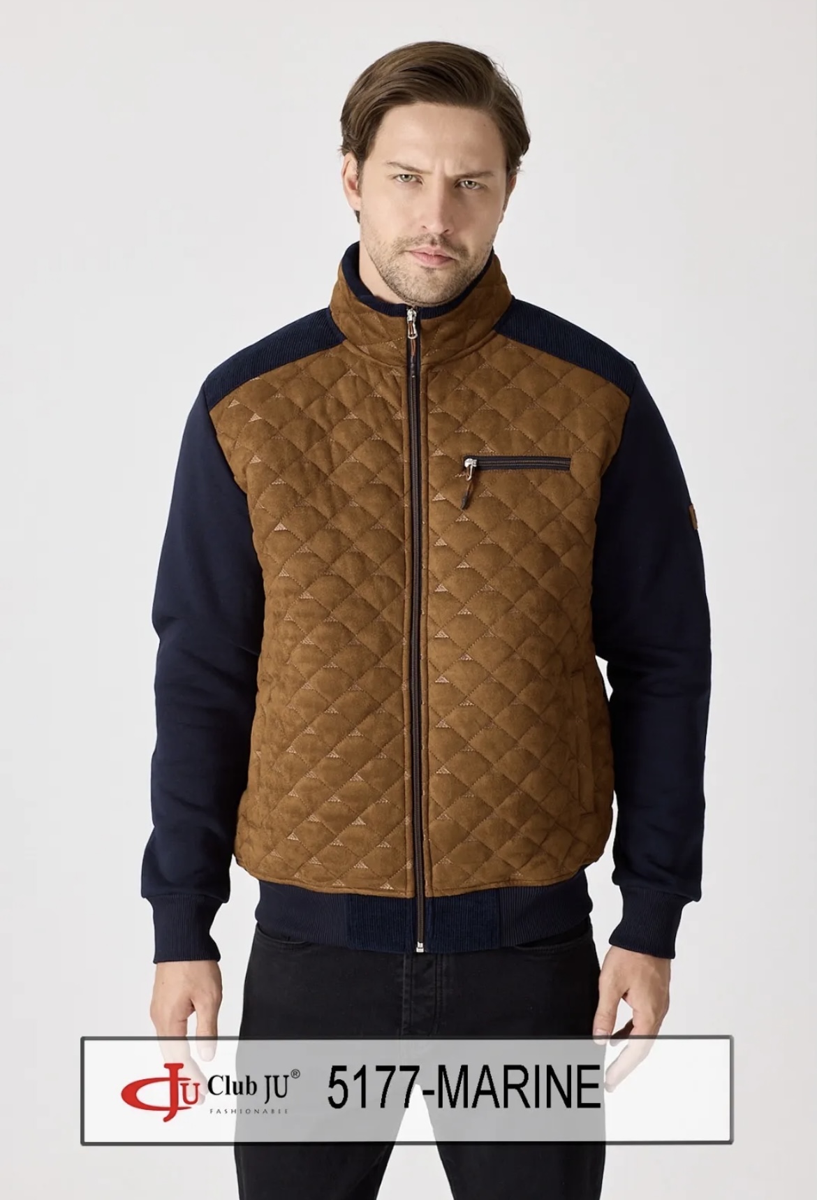 ❤️ Veste Réf. 5177 Marine - Club Ju