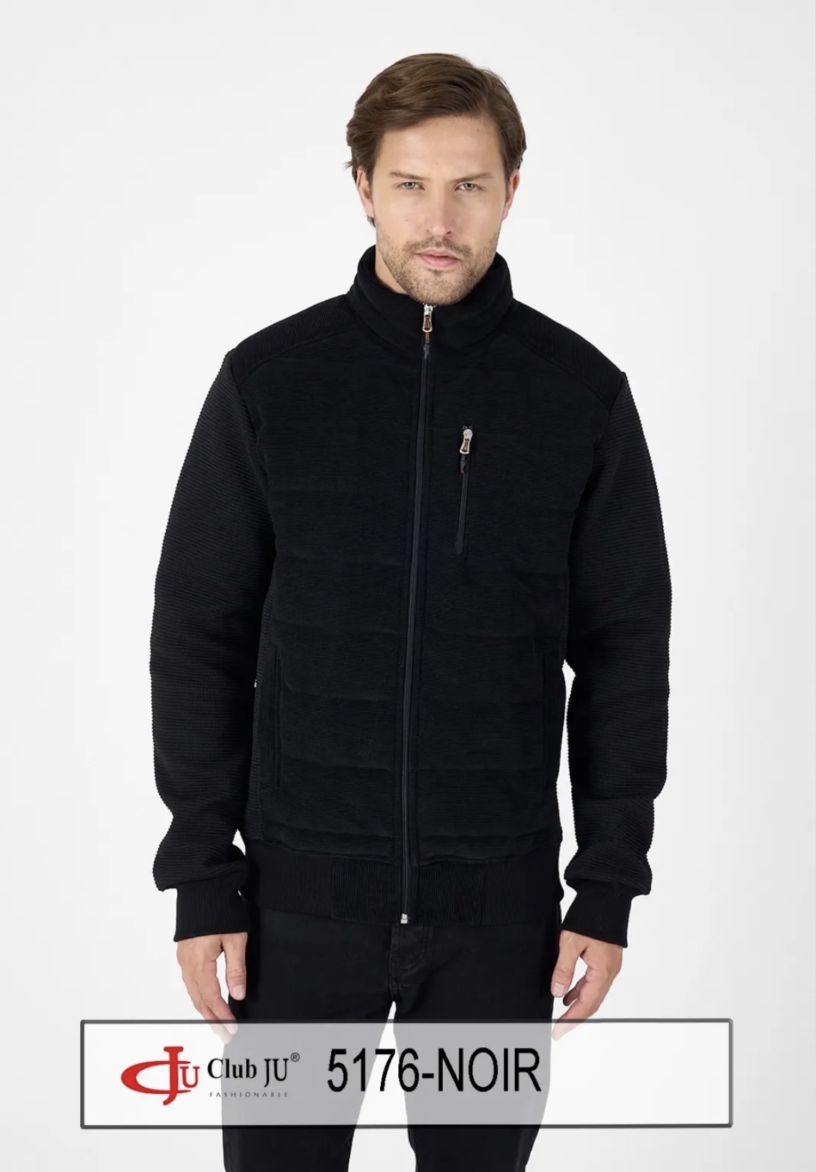 Blouson Réf. 5176 Noir - Club Ju