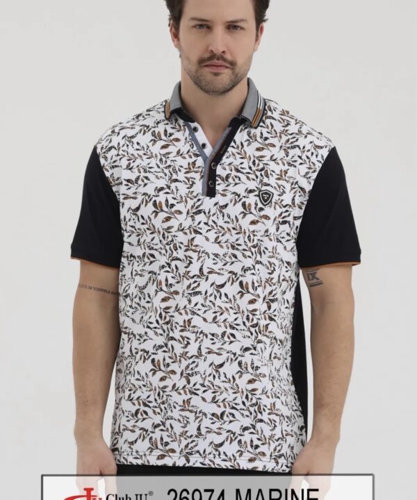 ☀️ Polo Réf. 26974 Marine - Club Ju