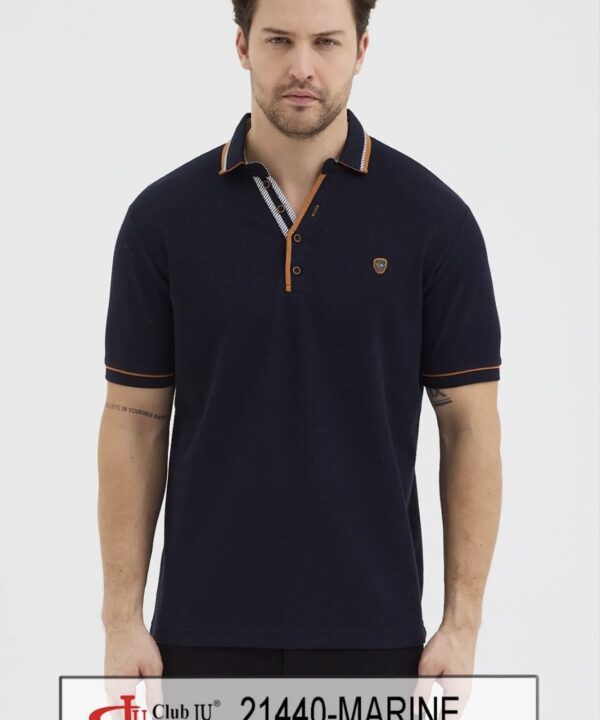 ☀️ Polo Réf. 21440 Marine - Club Ju