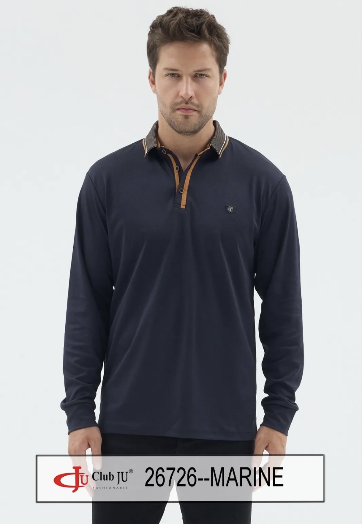 🆕 Polo Réf. 26726 Marine - Club Ju