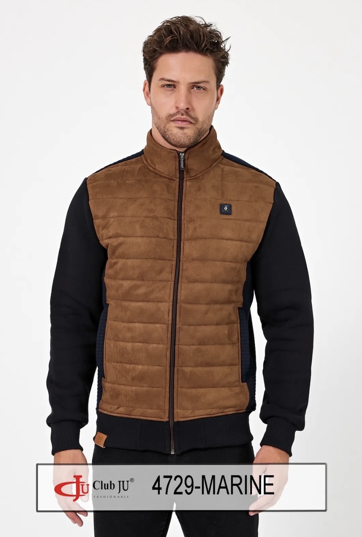 ❤️🆕 Veste Réf. 4729 Tabac - Club Ju