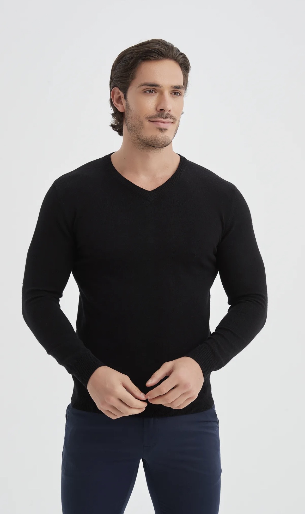 🆕 Pull Victor Noir - Yves Enzo