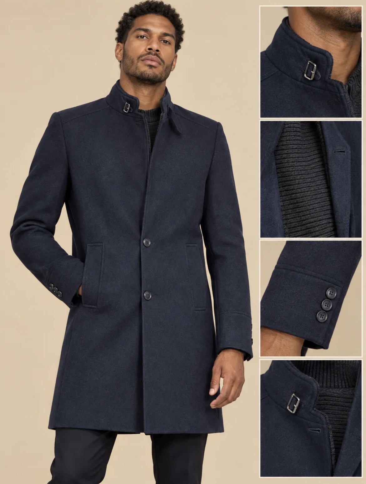 ❤️🆕 Manteau Réf. 022 Marine - Armita