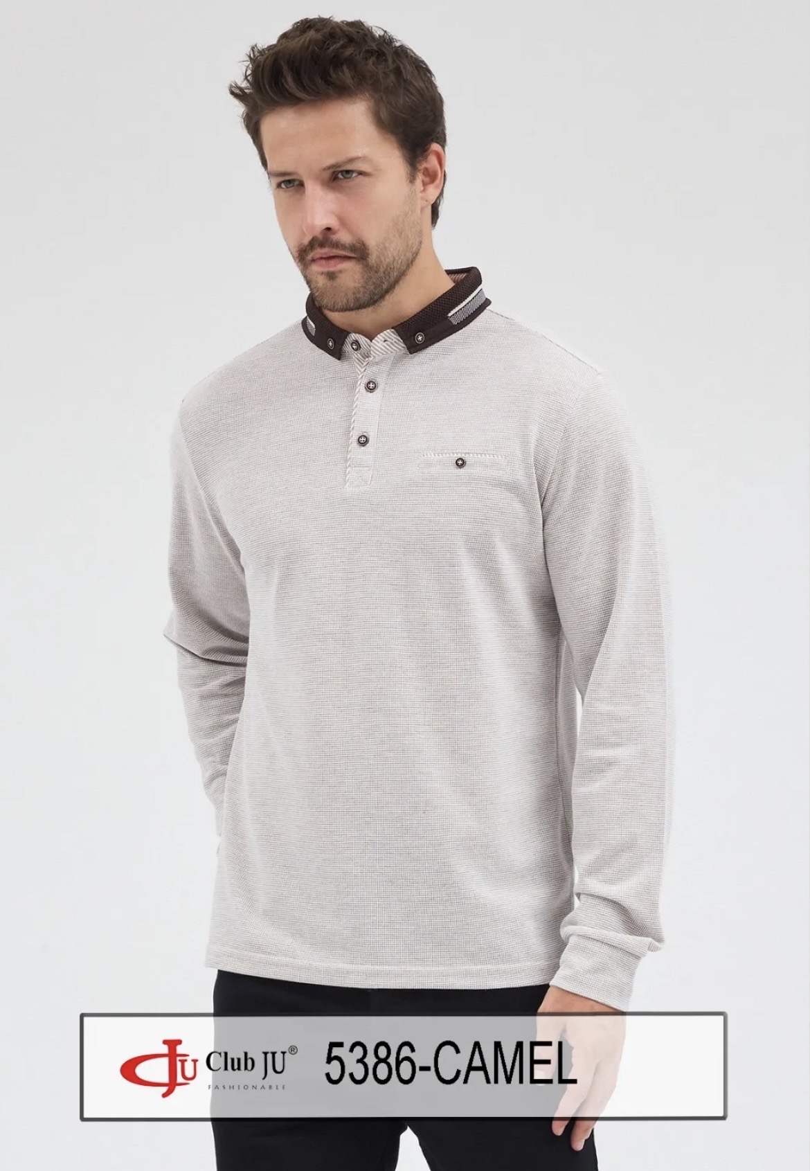 🆕 Polo Réf. 5386 Camel - Club Ju