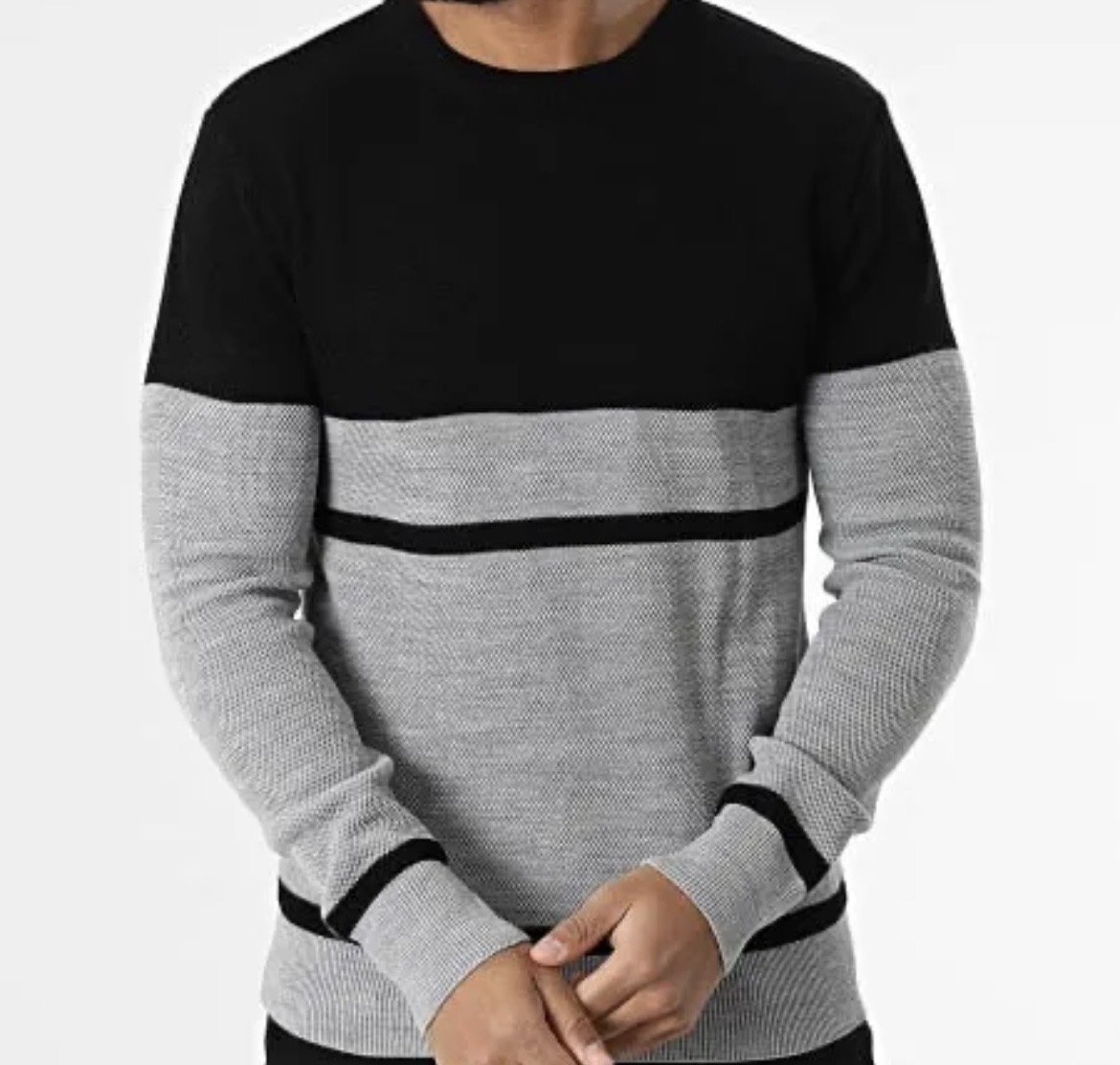 🆕 Pull Réf. 9185 Noir - Armita