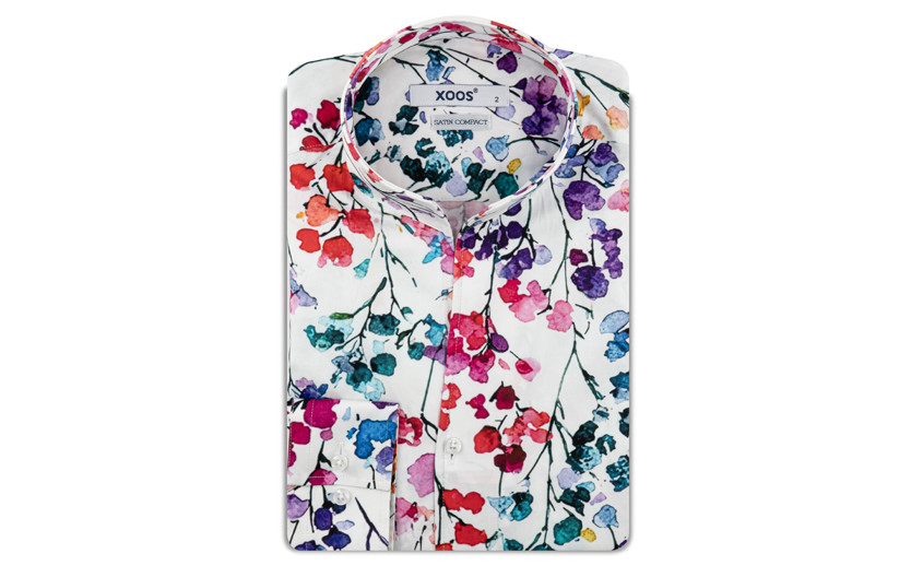 ❤️🆕 Chemise philosophe imprimé estival - Xoos